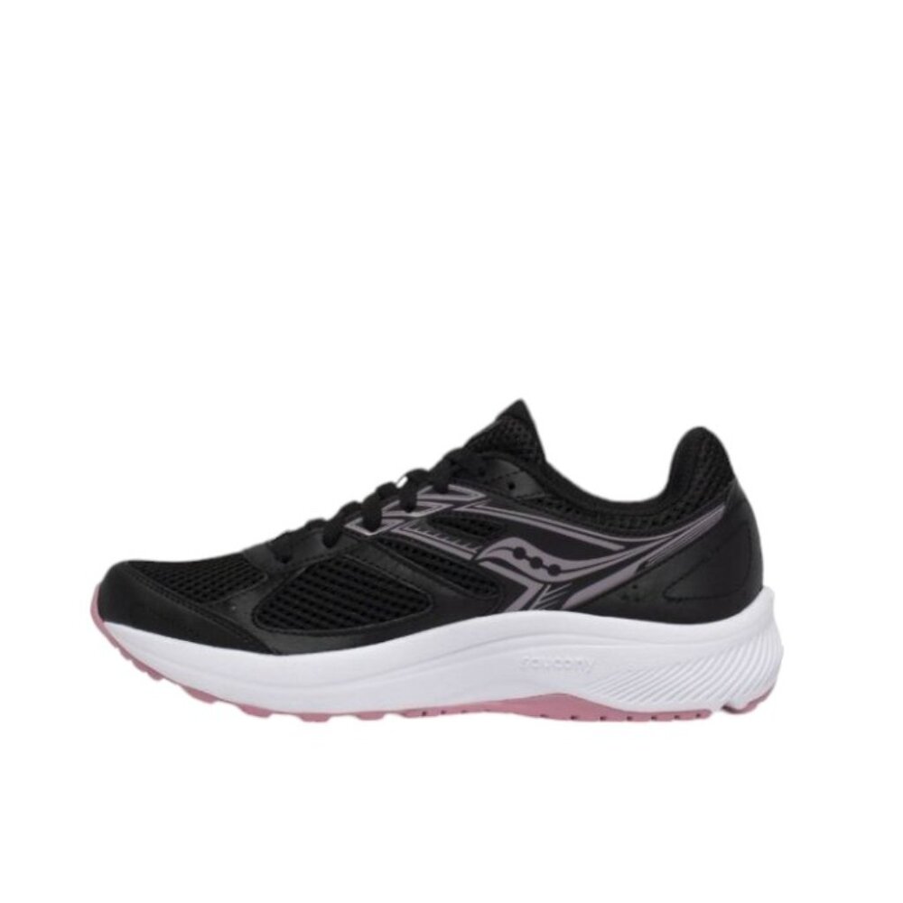 Saucony Women's Black Pink Cohesion 14 S10629-1 Athletic Running Shoes Size 10.5